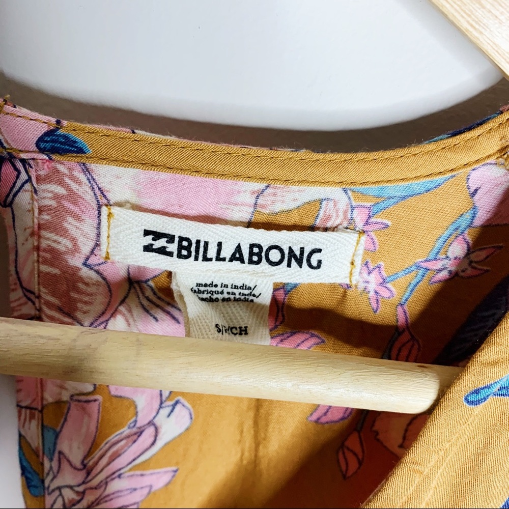 BILLABONG GOLDEN LIGHT FLORAL SHIFT DRESS - Picture 11 of 11